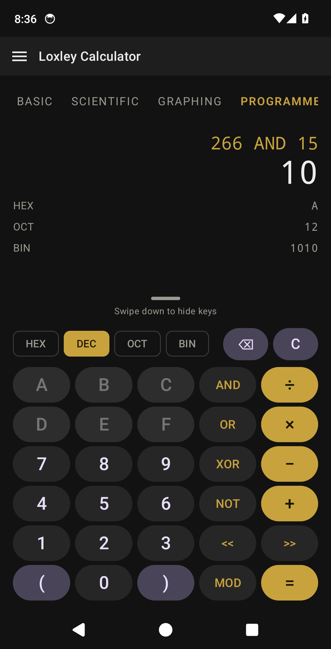 Loxley Calculator screenshot 4