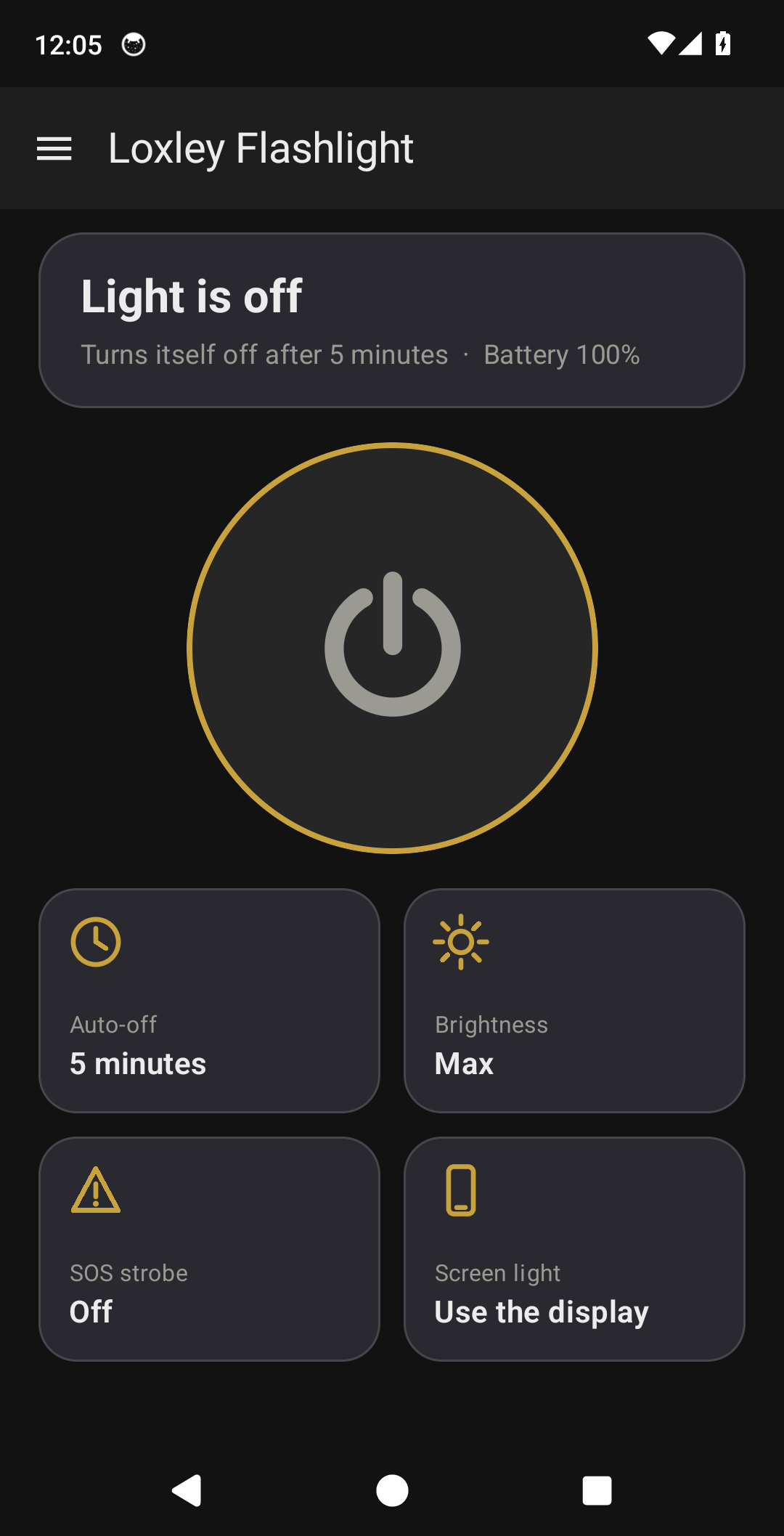 Loxley Flashlight screenshot 1