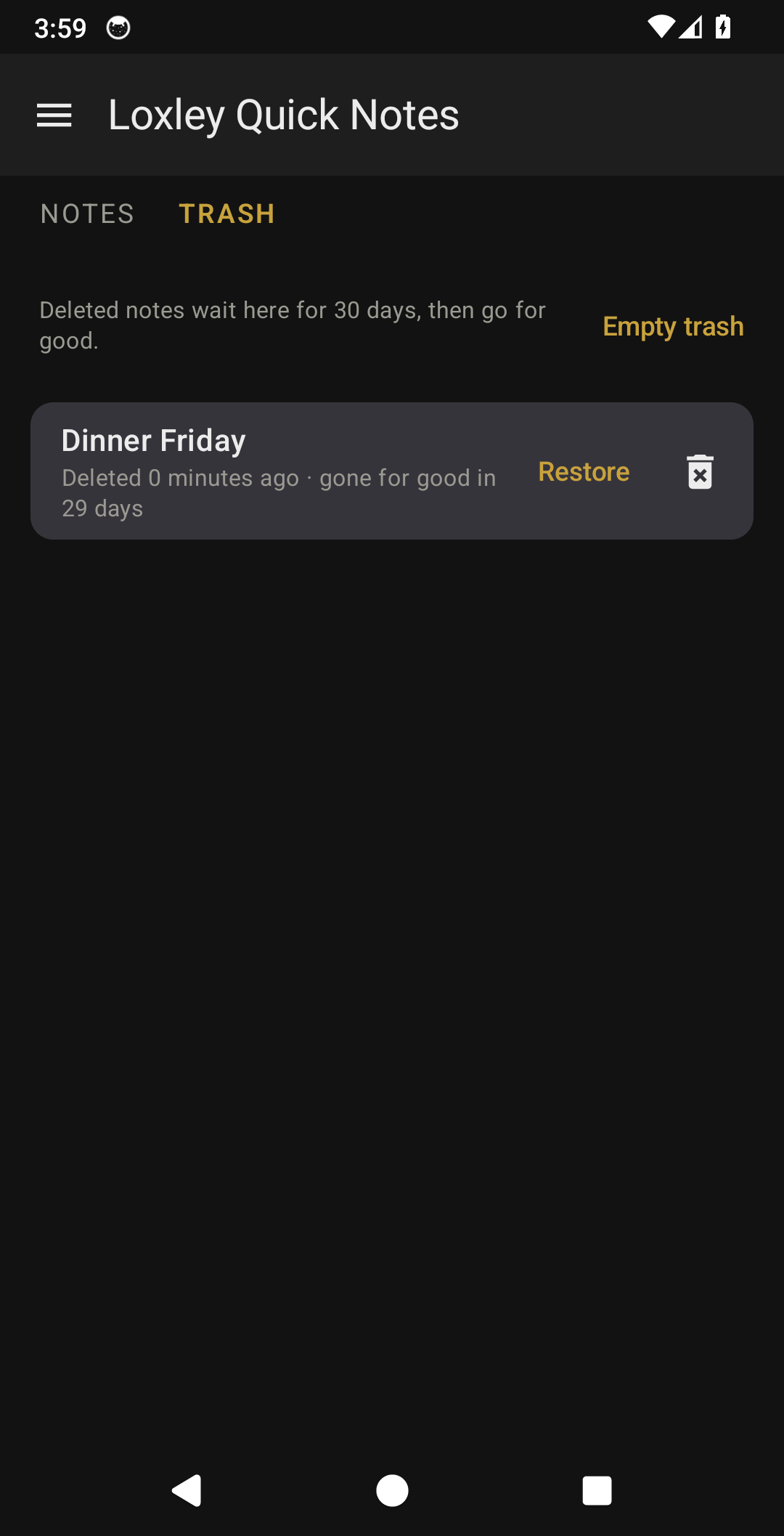 Loxley Quick Notes screenshot 4