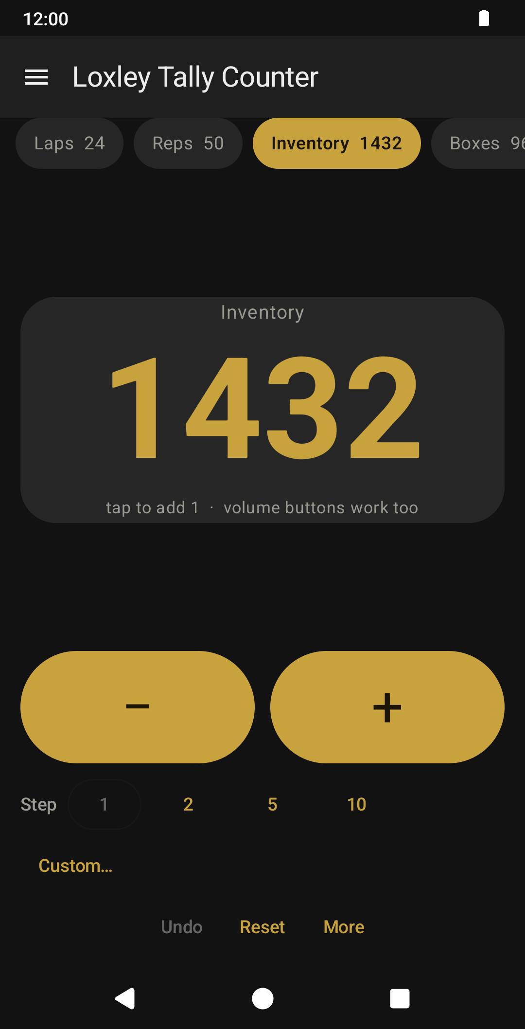 Loxley Tally Counter screenshot 1