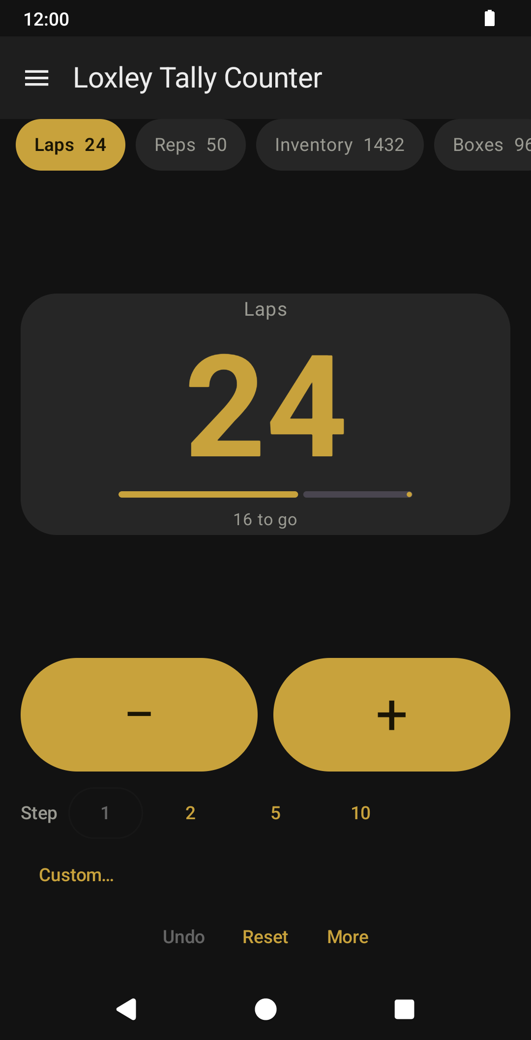 Loxley Tally Counter screenshot 2