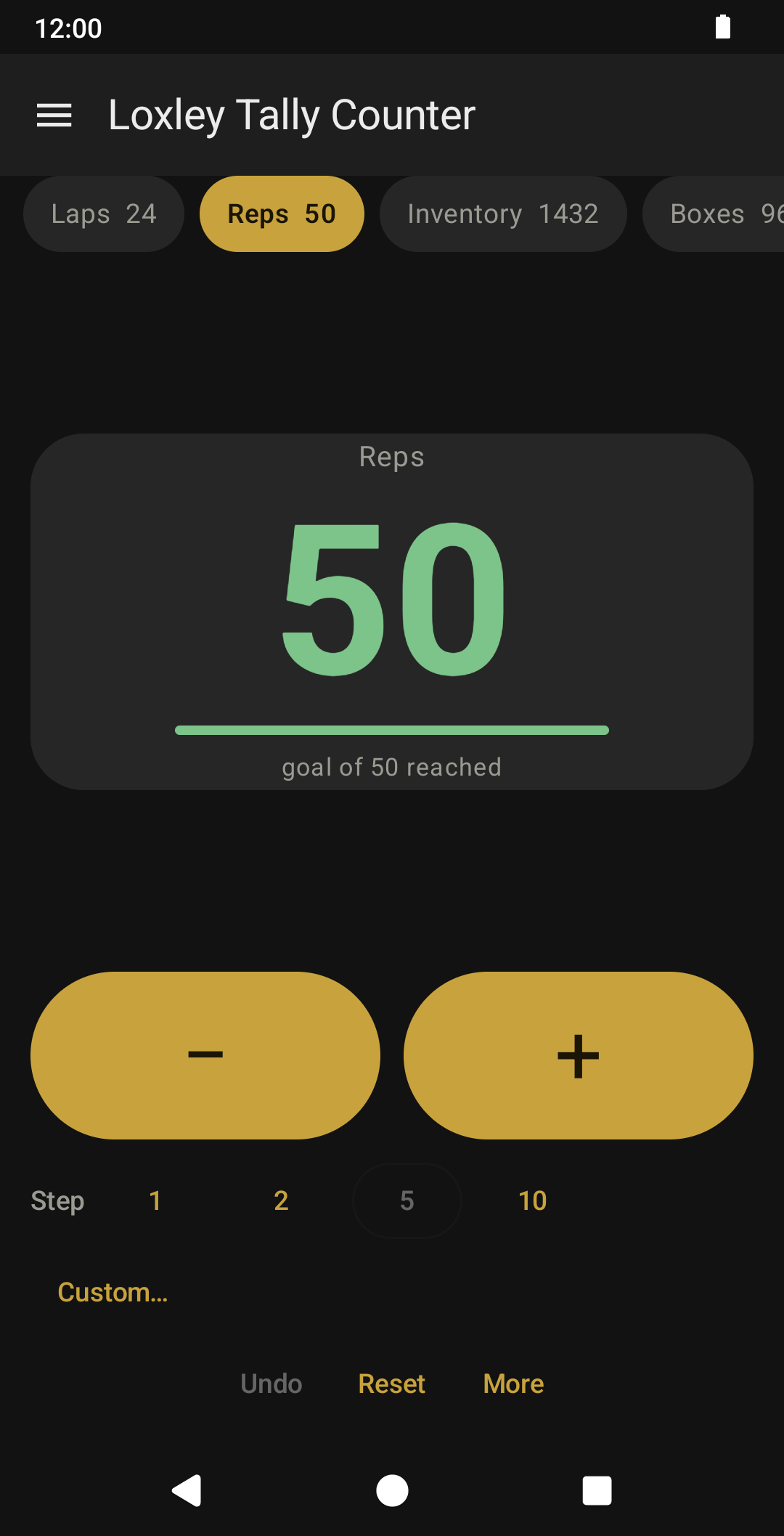 Loxley Tally Counter screenshot 3