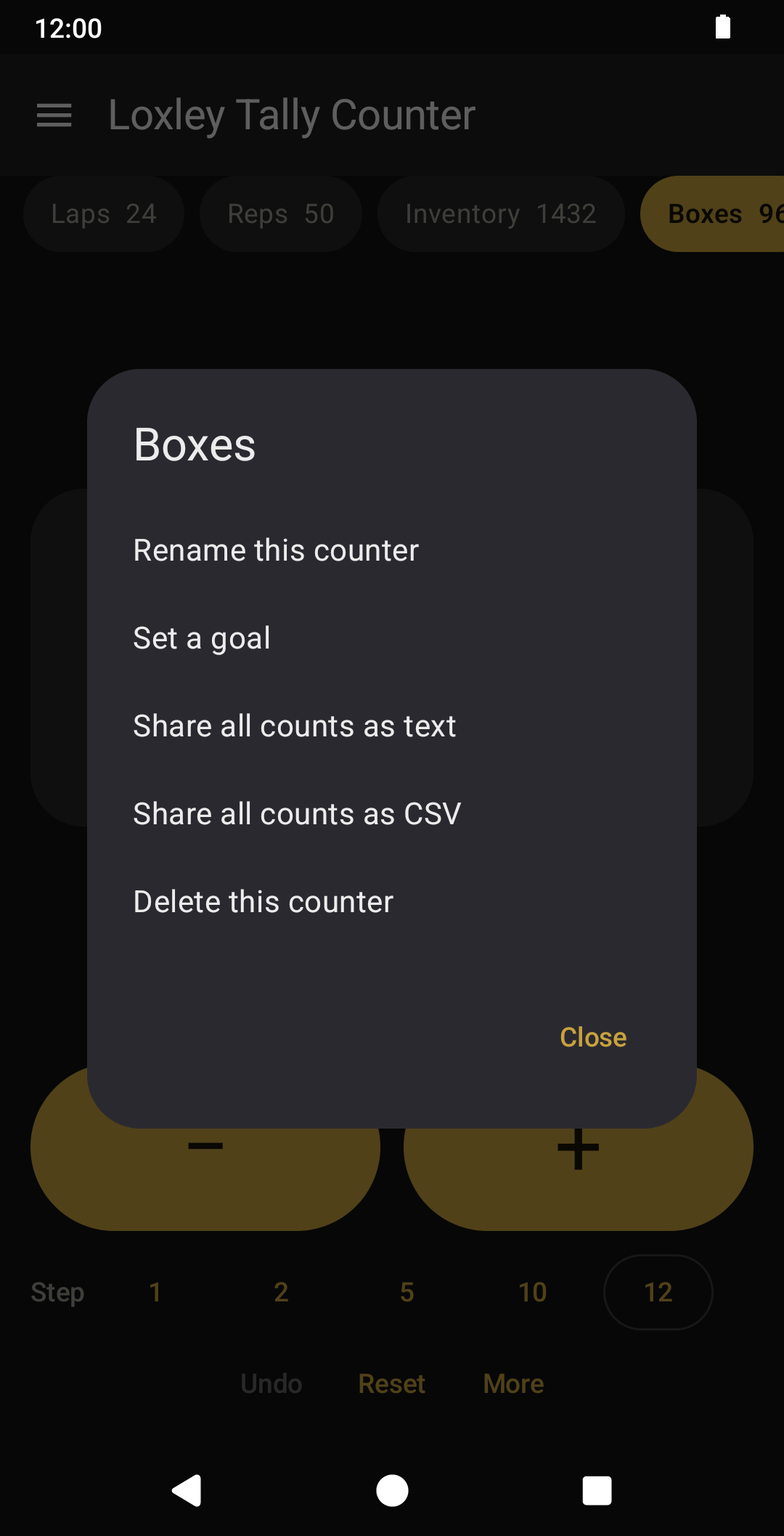 Loxley Tally Counter screenshot 5